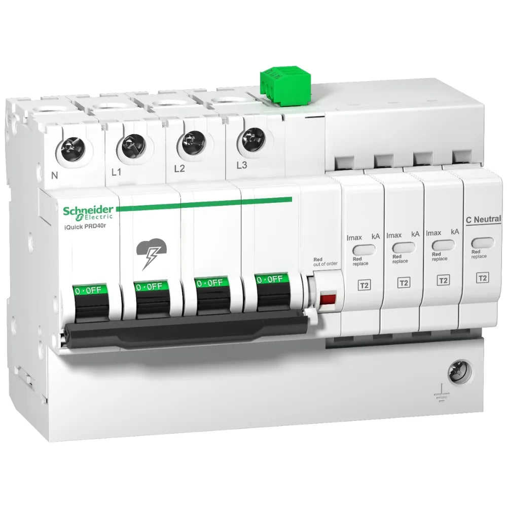 iQuick PRD20r 3P+N 5kA Scaricatore Sovratensione Tipo 2 A9L16297