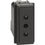 Bticino Living Now Presa Elettrica 2P+T 10A 250V Nera KG4113