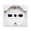 PRESA UNEL BIPASSO 2P+T 10/16A BANQ - 45B90/15TS - AVE BANQUISE S45