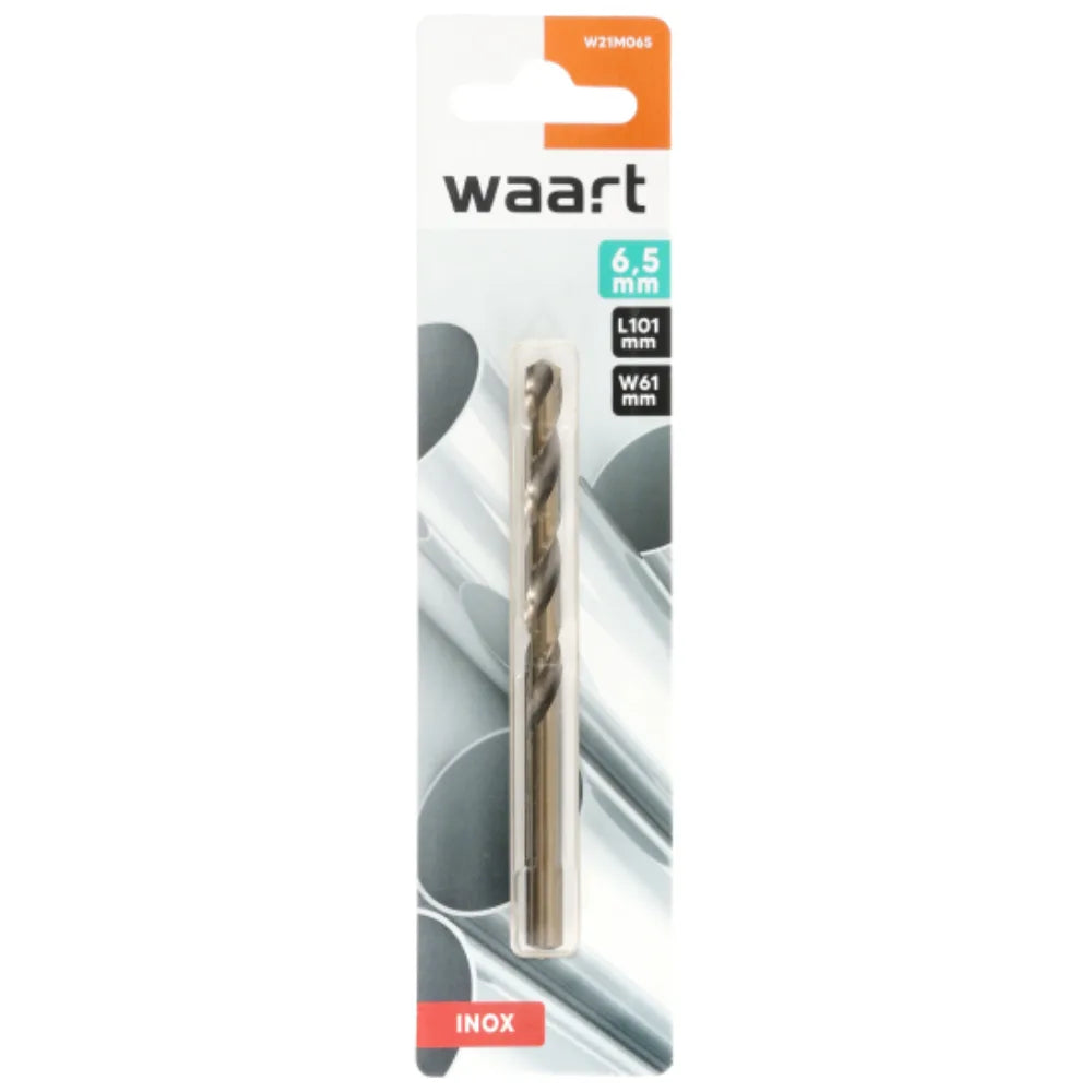 Punta HSS Cobalto 5% da 6,5 mm | Waart