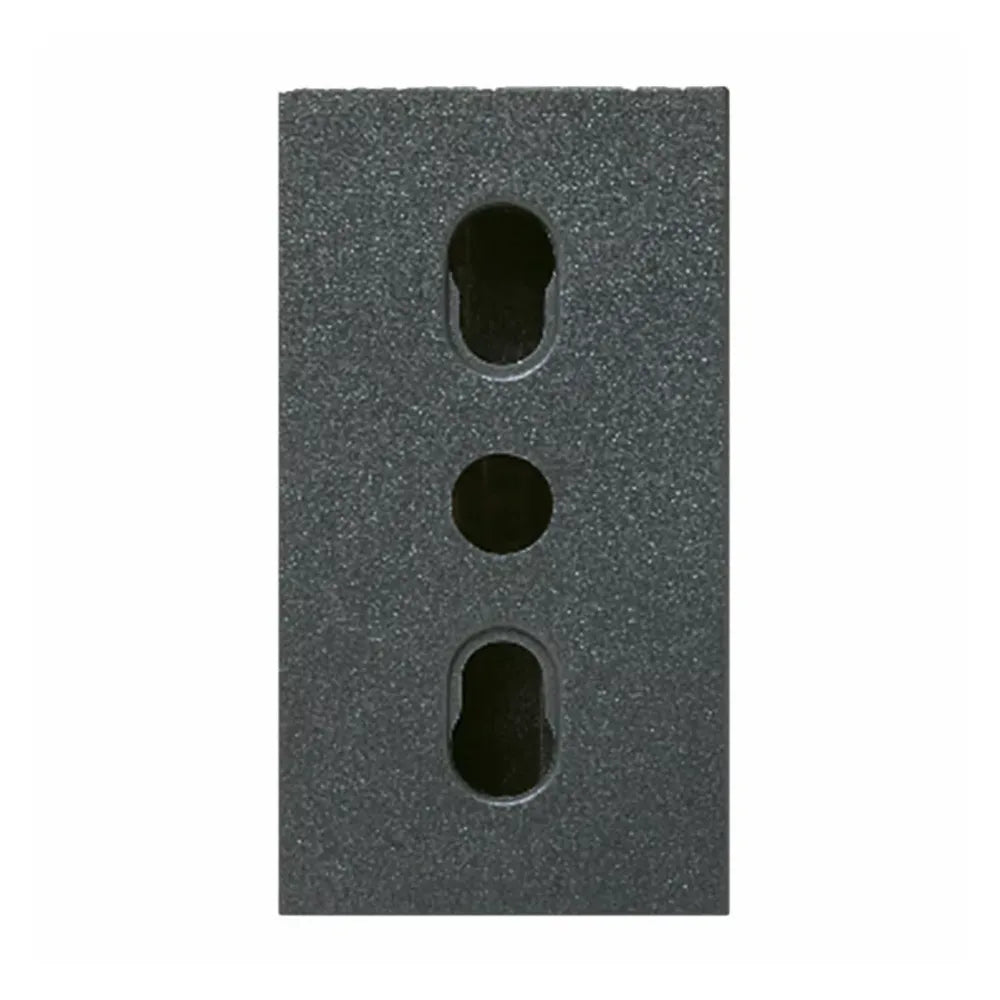 PRESA POLISICUR 2X10/16A+T NOIR 45306/15TS