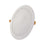 Pannello tondo da incasso LED LUM. RUBIC REC.R 24W 2400LM IP20 NW ZD1452