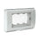 PLACCA IP55 CON MEMBRANA 3M RAL7035 45SP43N