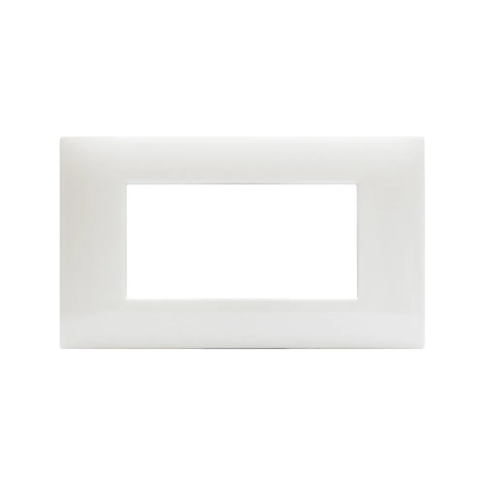 Placca Bianco totale 4 moduli 44PJ04BT | Ave Young 44